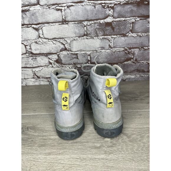 Palladium Pampa Travel Lite Slate Gray Combat Mesh Boots Men Sz 7M US/40EU W8.5M - Picture 15 of 16